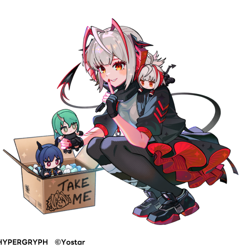 Yostar『アークナイツ オペぬい』PRイラスト